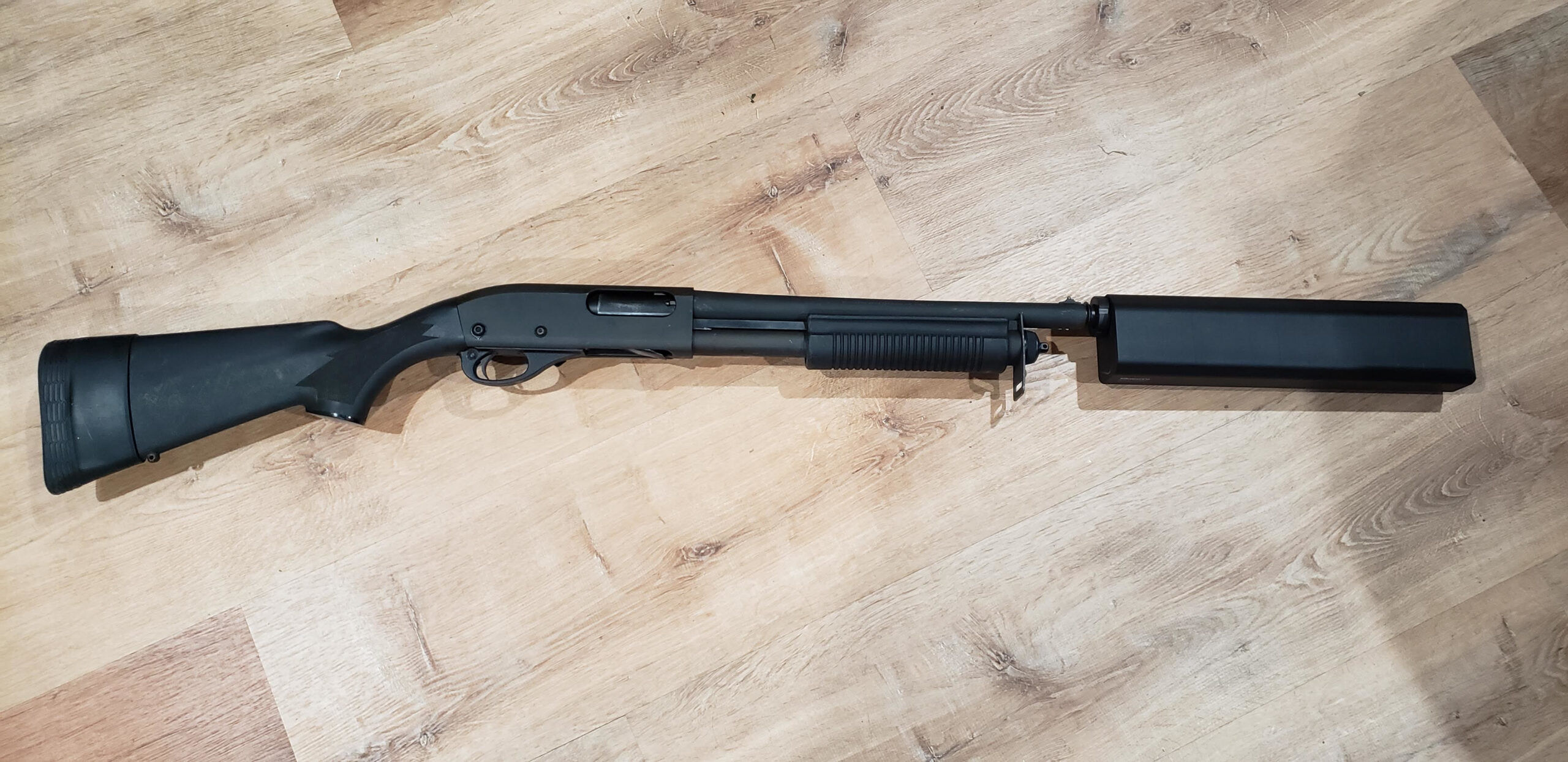 Remington 870 Police Magnum SBS - Used - REM870SBS - Black Ankle Munitions, image size:2560x1244