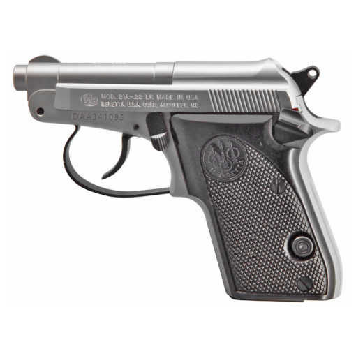 Beretta 21 Bobcat Inox Pistol, 22LR, 2.4", 7rd, Stainless, Plastic