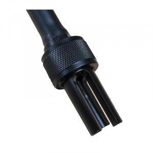 Black Ankle Munitions Thread Protector for Silencerco ASR Muzzle Devices