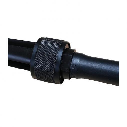 Black Ankle Munitions Thread Protector for Silencerco ASR Muzzle Devices