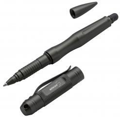 Boker Plus IPlus TTP Tactical Tablet Pen, Gunmetal Gray (disassembled)