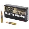 Nosler Custom Competition, 300 AAC Blackout, 220 Grain, Subsonic, 20rd