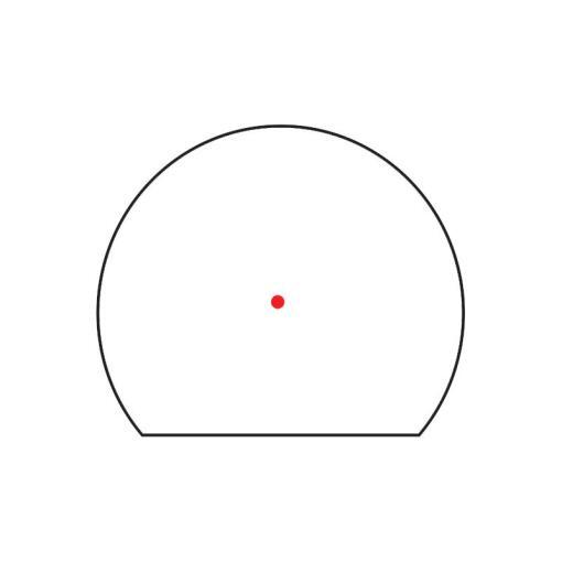 Trijicon SRO Red Dot, Adjustable, 2.5 MOA, Black (reticle)
