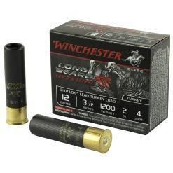 Winchester Long Beard XR, 12 Gauge, 3.5", #4, 2 oz, Lead Shot, 10rd
