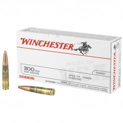 Winchester Target, 300 AAC Blackout, 200 Grain, Open Tip, Subsonic, 20rd
