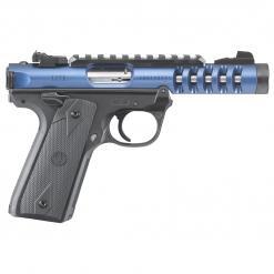 Ruger Mark IV 22/45 Lite Pistol, 22LR, 4.4", 10rd, Blue (right)