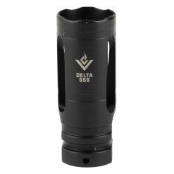 Aero Precision VG6 Delta 556 Muzzle Brake, 5.56MM, 1/2x28 (front up)