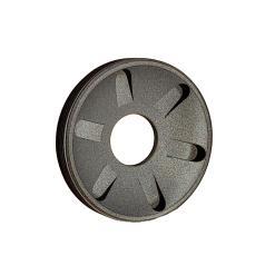 Black Ankle Munitions Charlie Series Front End Cap, Flat, 9MM