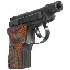 Beretta 21A Bobcat Covert Pistol, 22LR, 2.9", 7rd, Black, Walnut (right-angle)