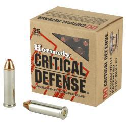Hornady Critical Defense, 357MAG, 125 Grain, FTX, 25rd