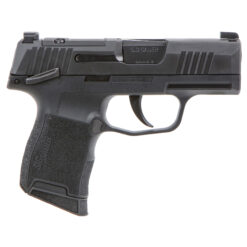 Sig Sauer P365 Pistol, 9MM, 3.1", 10rd, Black, Night Sights, Manual Safety (right)