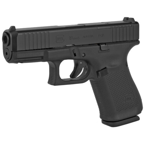 Glock 19 Gen5 MOS Pistol, 9MM, 4.02", 15rd, Black (left-angle)