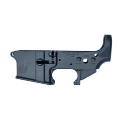 Black Ankle Munitions BAM-15F-5 Stripped AR-15 Forged Lower Receiver, 5.56MM (left)