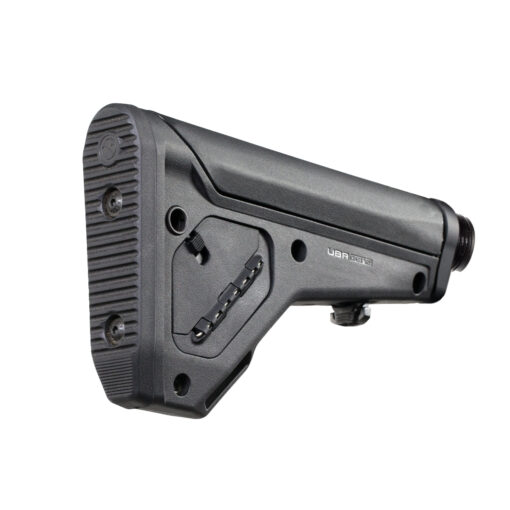 Magpul UBR Gen 2 Stock, Black (Includes Buffer Tube) (right-rear-angle)