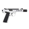 Ruger Mark IV 22/45 Lite Pistol, 22LR, 4.4", 10rd, Storm Trooper White, Tandemkross Comp (right)