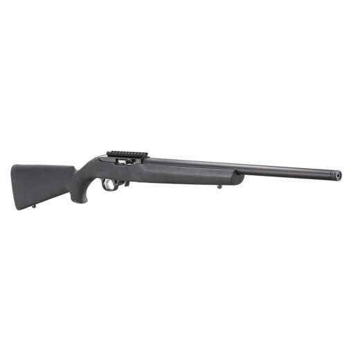 Ruger 10/22 Carbine Rifle, 22LR, 20" Light Varmint Target Barrel, 10rd, Black Hogue Stock (TALO) (right-front)
