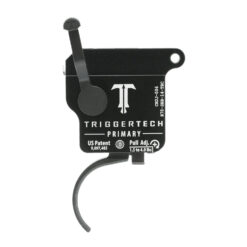 TriggerTech Trigger, Remington 700, Primary, Single-Stage, Curved, PVD Black Trigger/Hammer, 1.5-4.0lb Pull, Right Hand (right)
